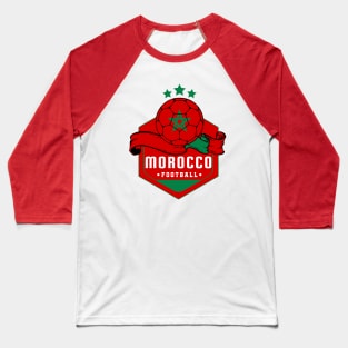 Morocco World Cup Baseball T-Shirt